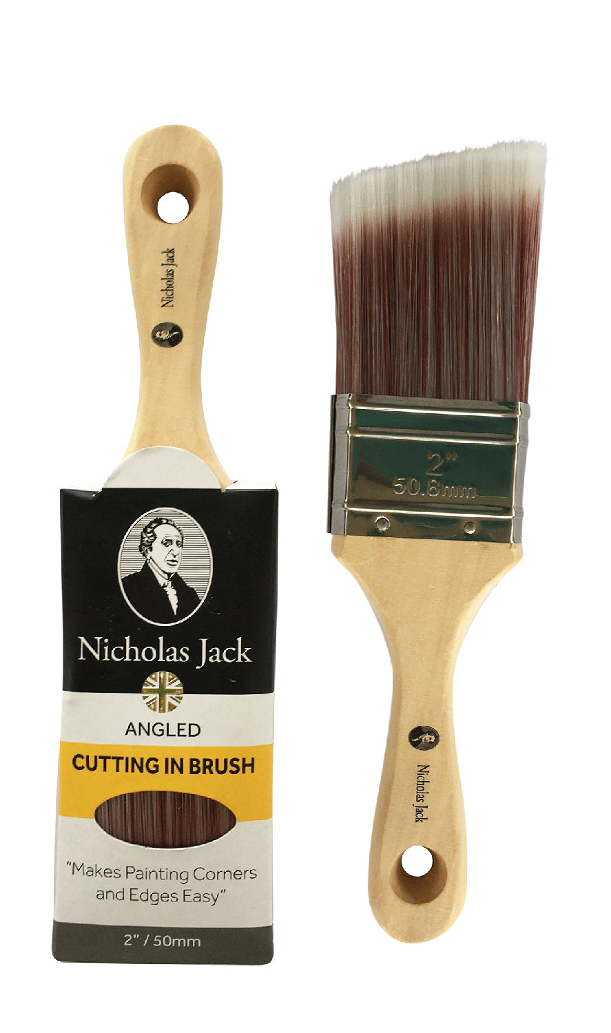 Angled Sash Brush Cutting In Paint Brush Nicholas Jack